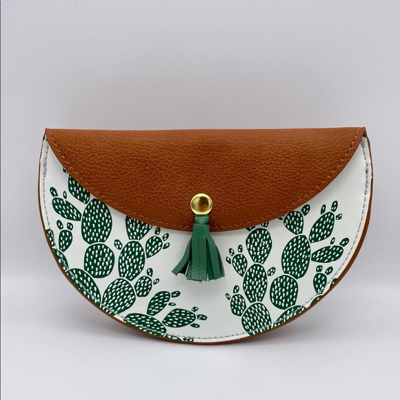 Anthropologie Handbags - ANTHROPOLOGIE Great Outdoors Cactus Pouch